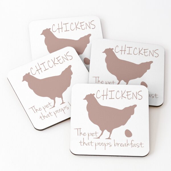 Item preview, Chickens The Pet That Poops Breakfast pet designed and sold by raffitidesign.