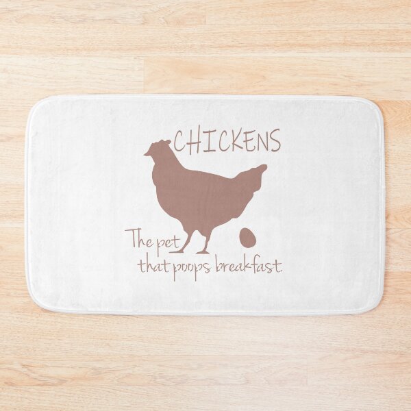 Item preview, Chickens The Pet That Poops Breakfast pet designed and sold by raffitidesign.