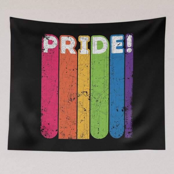 Item preview, Pride Rainbow LGBT Gay Vintage Shirt for Men Women Boys Girls designed and sold by LiqueGifts.