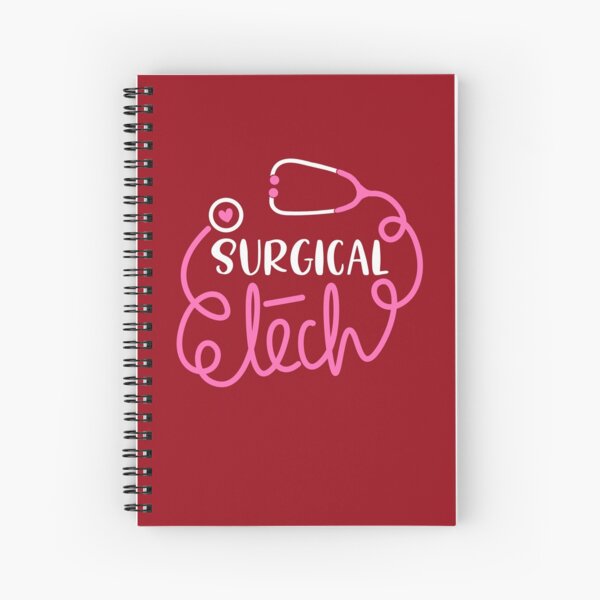 Pink Medical Surgical Nursing School Journal – Aesthetic Nursing Journals