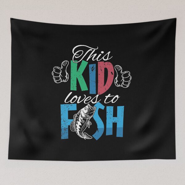 Item preview, This Kid Loves To Fish  designed and sold by Captain Mood.