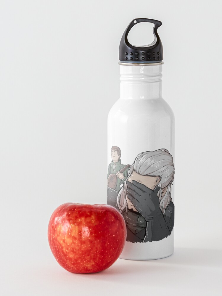 Alternate view of Geralt Face Palm Water Bottle