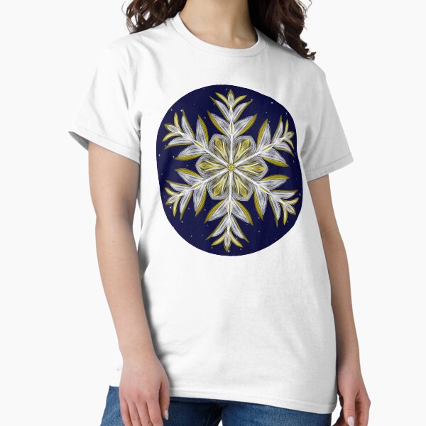 Item preview, Gilded Space Snowflake designed and sold by StephOBrien.