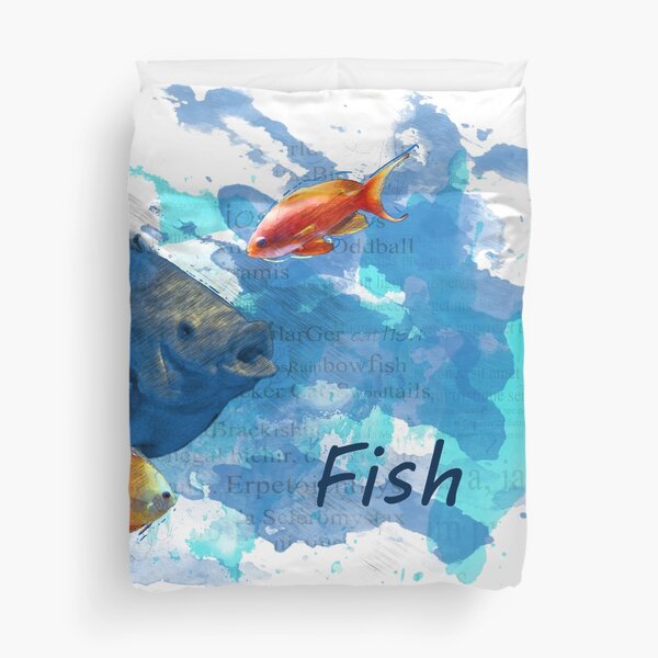 Tropical Fish Duvet Cover