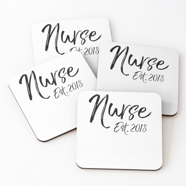Aperçu de l'œuvre Nurse Est. 2018 Nursing Gift créée et vendue par TNDesignStudio.