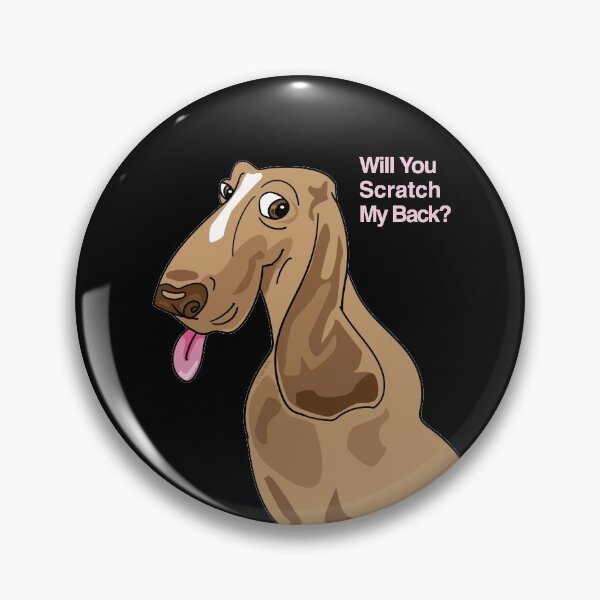 Item preview, Asking Hound pink script designed and sold by Petcisely.