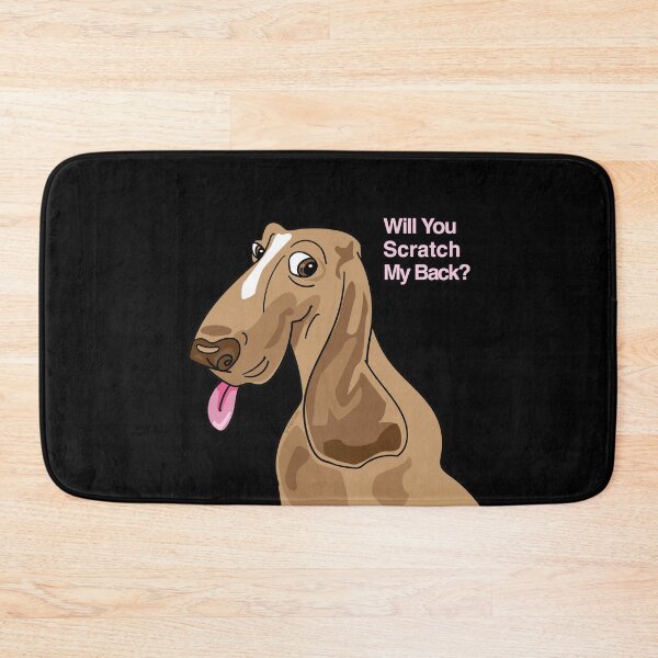 Item preview, Asking Hound pink script designed and sold by Petcisely.