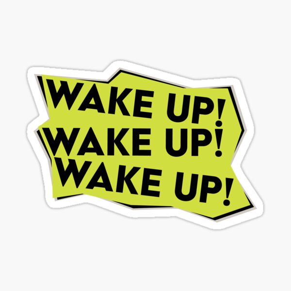 Item preview, Wake Up! designed and sold by La Lune Design Co..