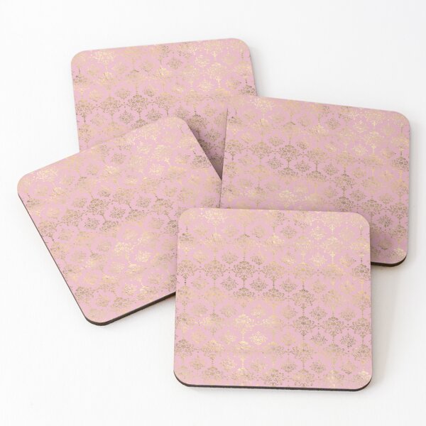 Item preview, Pink and Gold Princess Pattern designed and sold by digitalvintage.
