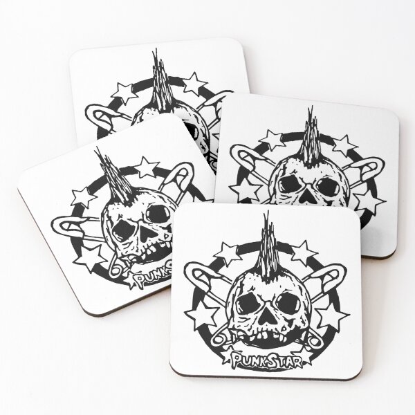Item preview, PUNK STAR SKULL SKETCH designed and sold by jason tully.
