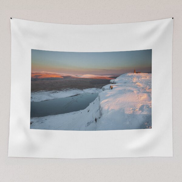 Item preview, Llyn y Fan Fawr from Fan Brycheiniog, Carmarthen Fan, Brecon Beacons National Park, Wales  designed and sold by Dan Santillo.