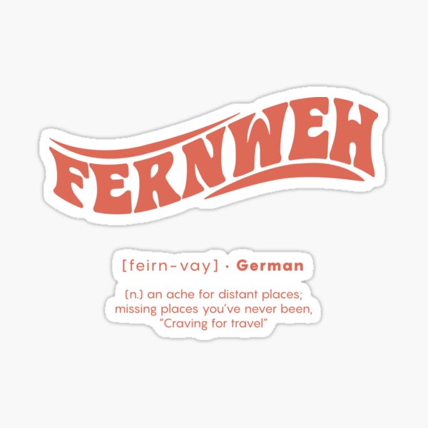 Artikel-Vorschau von FERNWEH, designt und verkauft von TereNomada.