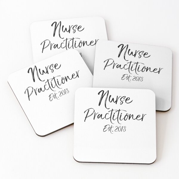 Item preview, Nurse Practitioner Est. 2018 designed and sold by TNDesignStudio.