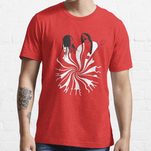 Candy Cane Children (on red) Essential T-Shirt