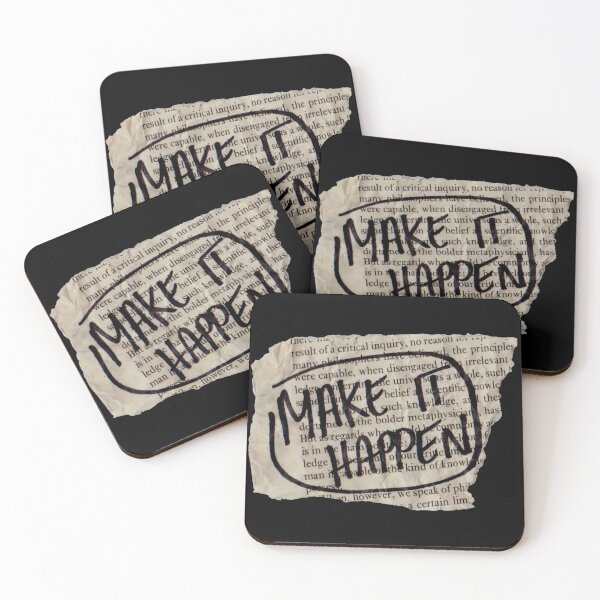 Item preview, 'Make it Happen' Mantra designed and sold by noveltiko.