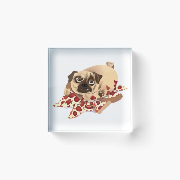 Item preview, Pizza Pug (Dare Pug)  - Light designed and sold by Petcisely.