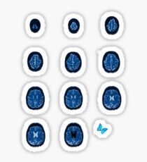 Brain flutters Sticker