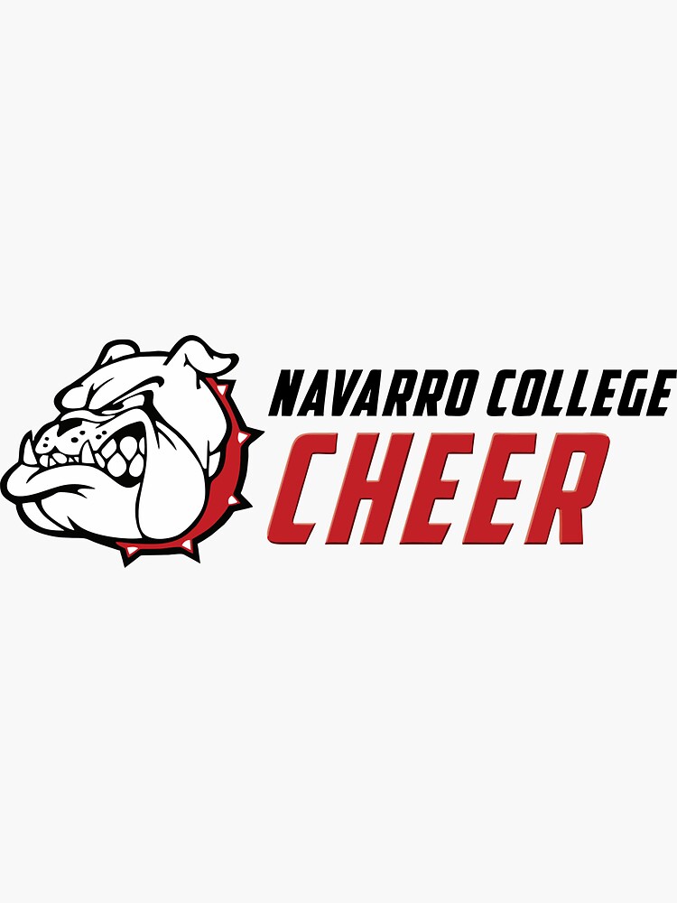 "Navarro Cheer Team Logo" Sticker for Sale by ShortMiny | Redbubble
