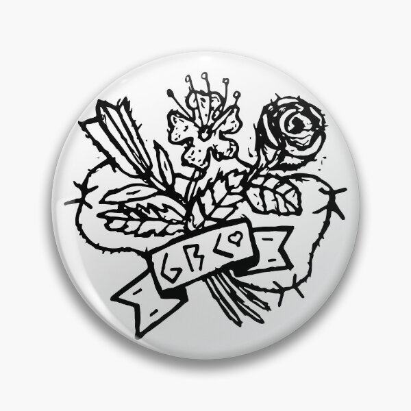 Item preview, GBC GOTHBOICLIQUE FLOWERS SKETCH designed and sold by jason tully.