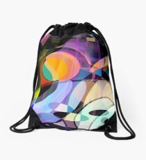 Stupidly Happy Drawstring Bag