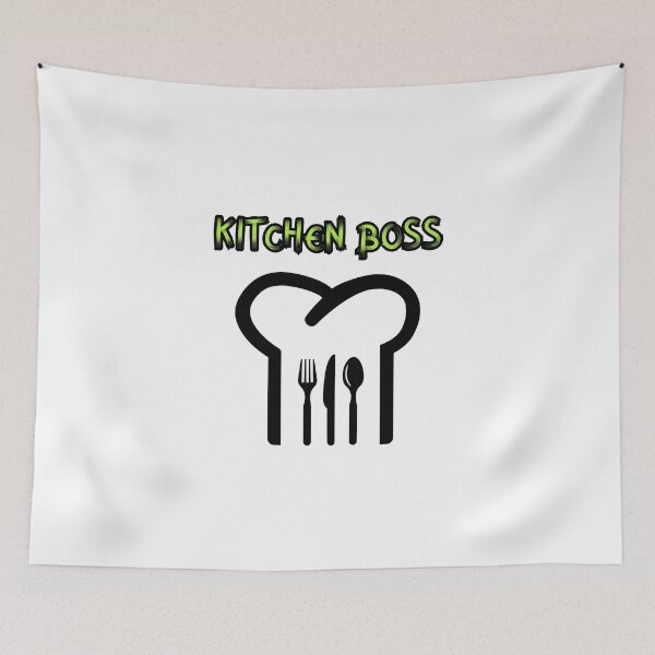 Item preview, Kitchen boss typography/art designed and sold by RonaldKitama.