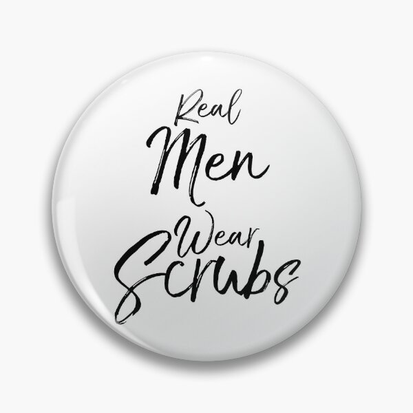 Item preview, Real Men Wear Scrubs designed and sold by TNDesignStudio.