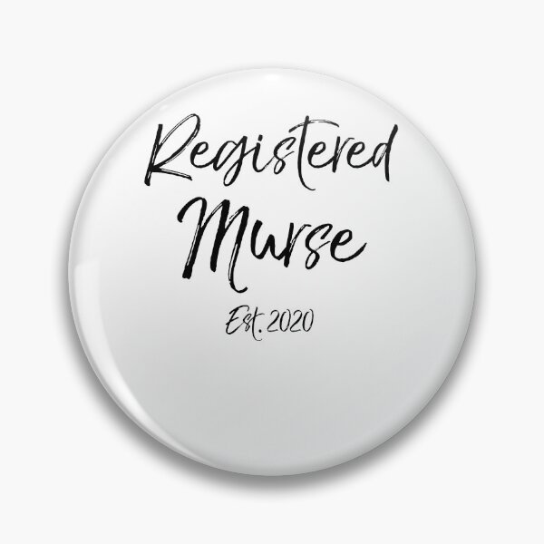Artikelvorschau, Registered Murse Est. 2020 Male Nurse Nursing School Graduation entworfen und verkauft von TNDesignStudio.