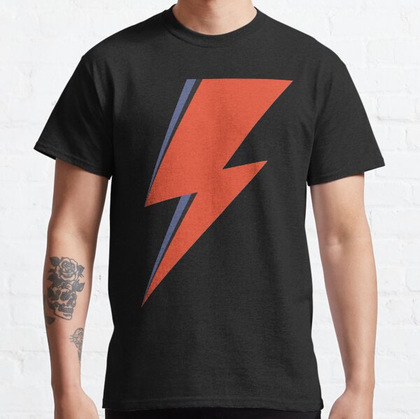 Classic David Bowie Lightning Bolt Classic T-Shirt
