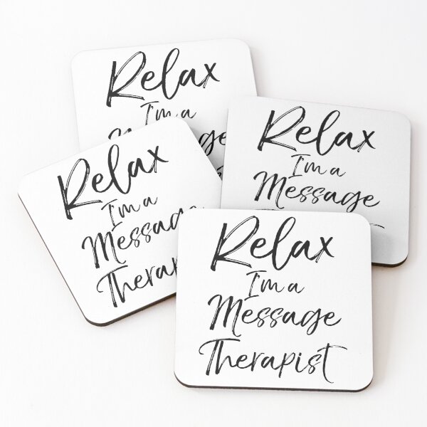 Item preview, Relax I'm a Message Therapist designed and sold by TNDesignStudio.