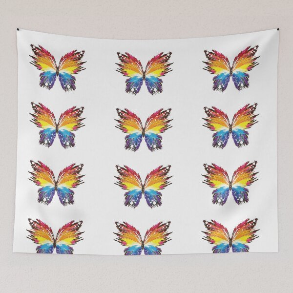 Item preview,  butterfly,  rainbow butterfly designed and sold by Viktoriia Trubiichuk.