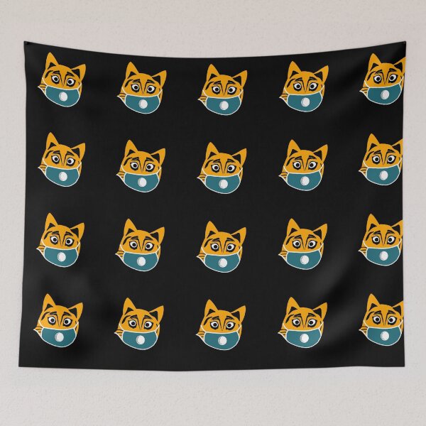 Item preview, A funny corona cat with protective mask designed and sold by GR-ART.