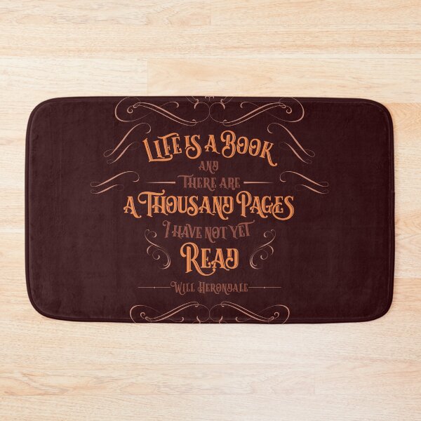 Item preview, Life is a book and there are a thousand pages I have not yet read. Will Herondale designed and sold by literarylifeco.