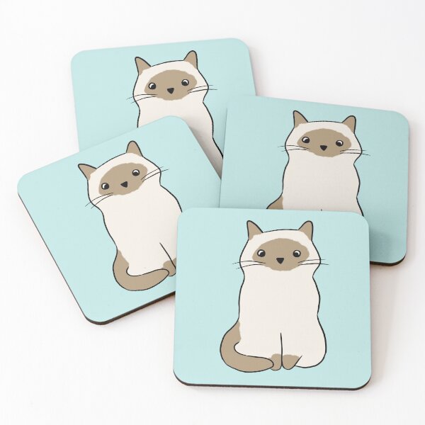 Item preview, Cute Cross Eyed Siamese Cat designed and sold by Elaine Carter.