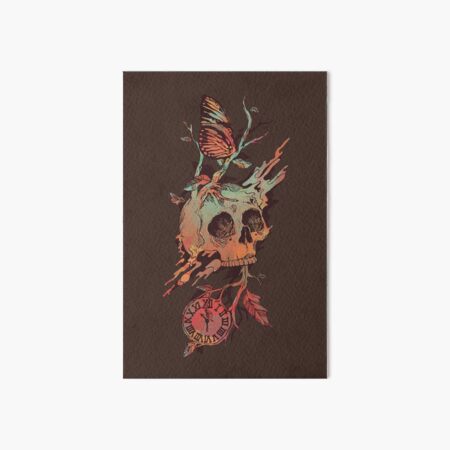 Mors et Natura Art Board Print