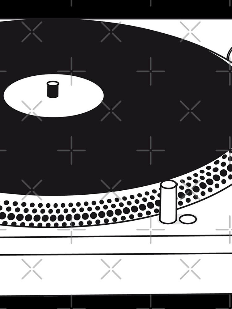 Thumbnail 4 of 4, iPhone Case, Turntable record player phonograph designed and sold by Teecha.