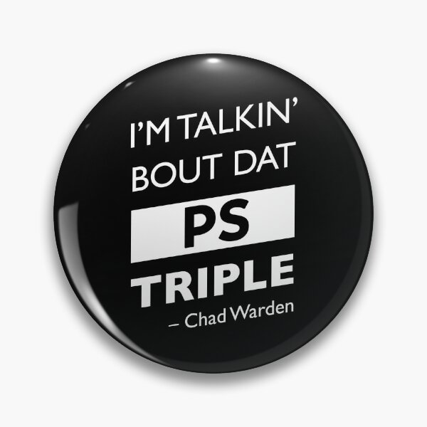 Item preview, Meme Chad Warden PS Triple Gift designed and sold by SuperFreshArt.