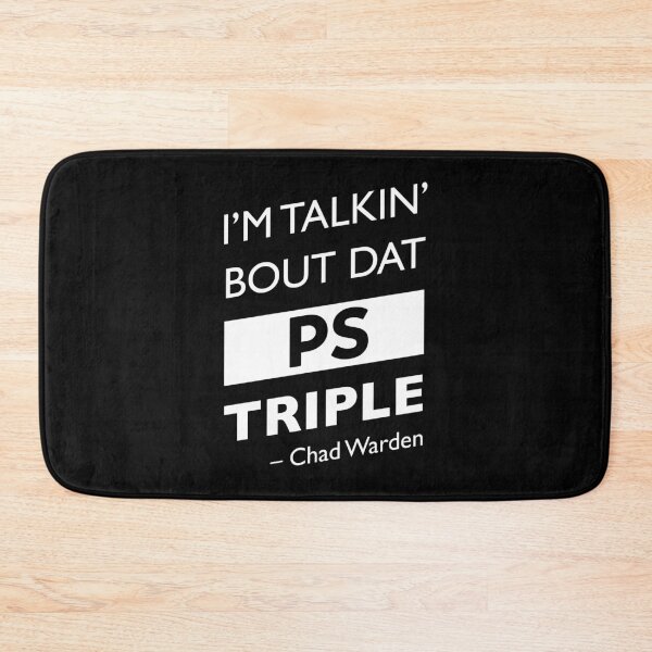 Item preview, Meme Chad Warden PS Triple Gift designed and sold by SuperFreshArt.