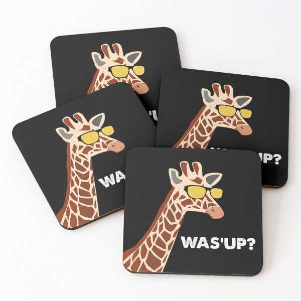 Item preview, What's up? Giraffe sunglasses animal safari gift designed and sold by redshirtz.