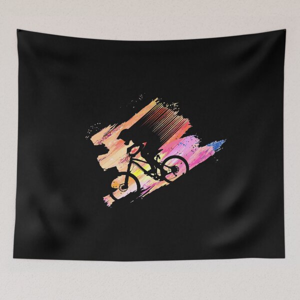 Item preview, Downhill Biker Cycling Bicycle Mountainbike MTB designed and sold by 2blackcherries.