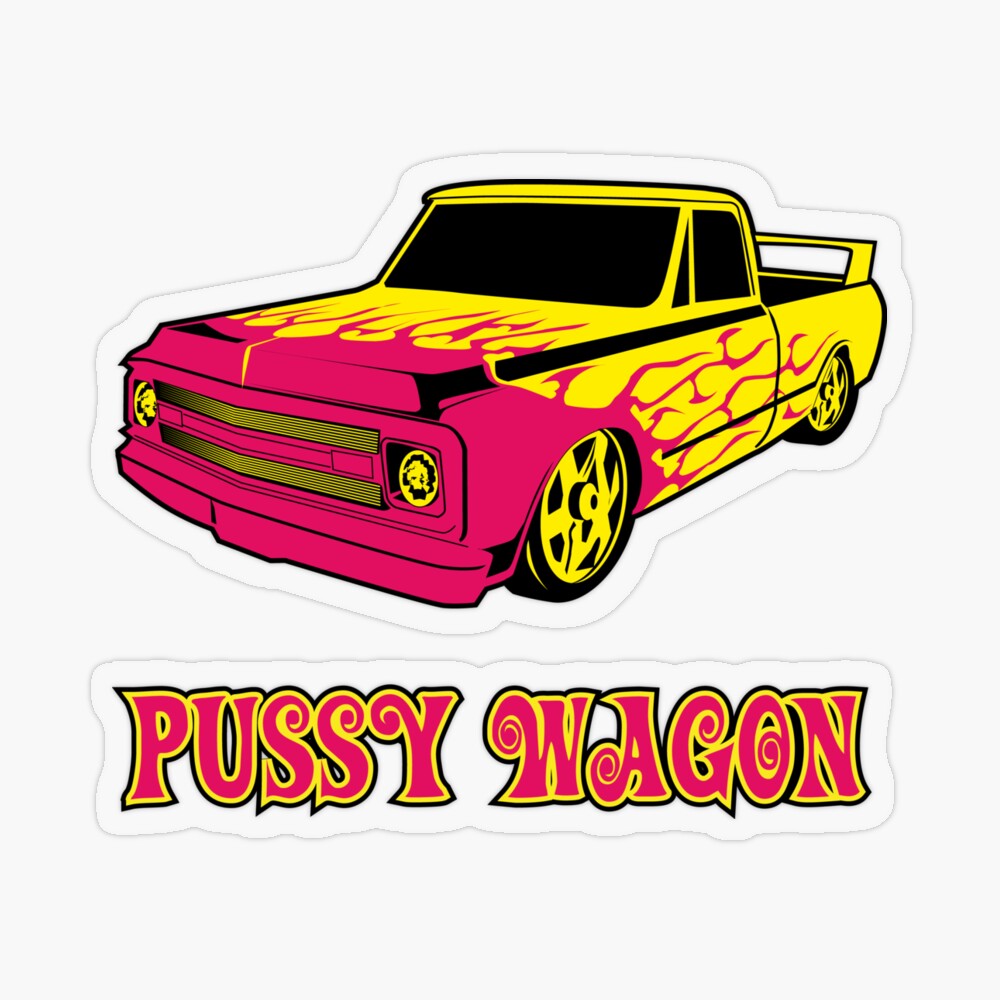 Pussy Wagon Redbubble by Postcard 1\