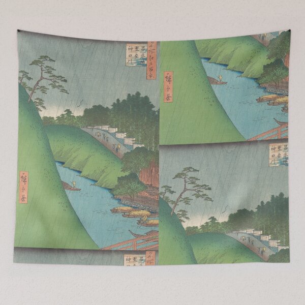Item preview, Shohei Bridge, Seido Temple and Kanda River designed and sold by Tizeru.