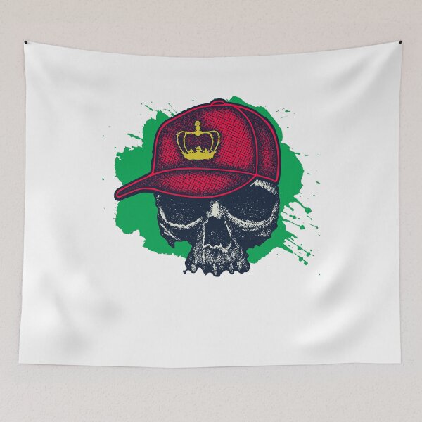 Item preview, skull cool green designed and sold by fantasyy.