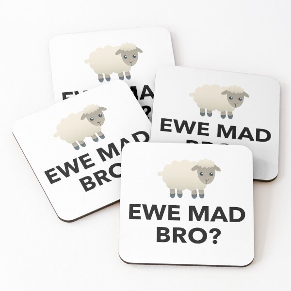Item preview, Ewe Mad Bro? Sheep - I Love Sheep designed and sold by JukeLox.