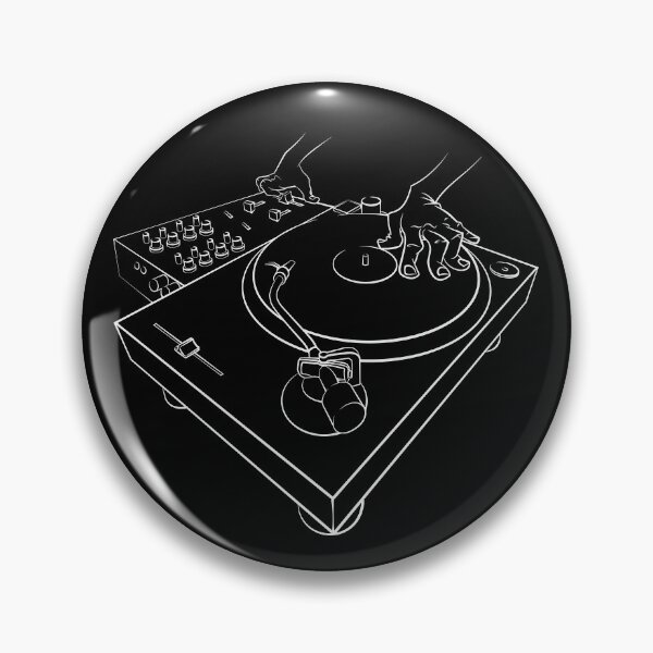 Item preview, DJ mixer scratch turntable designed and sold by getgr4phicz.