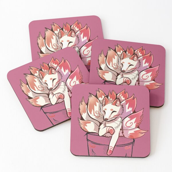 Item preview, Pocket Cute Kitsune Fox designed and sold by TechraNova.