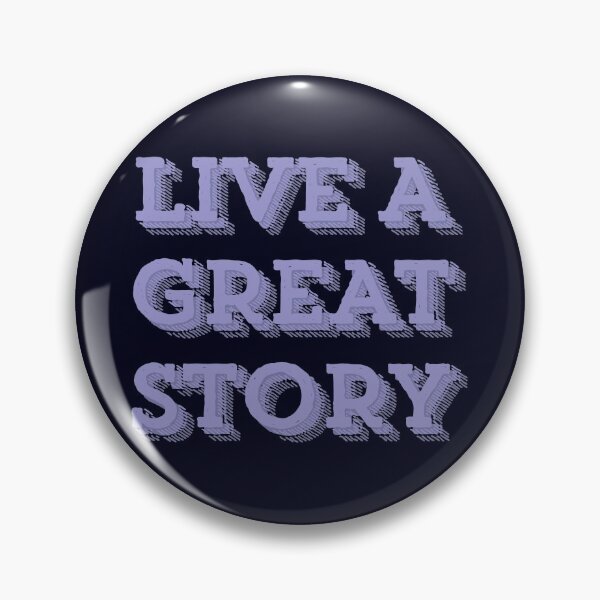 Item preview, Live A Great Story - Purple designed and sold by madtoyman.