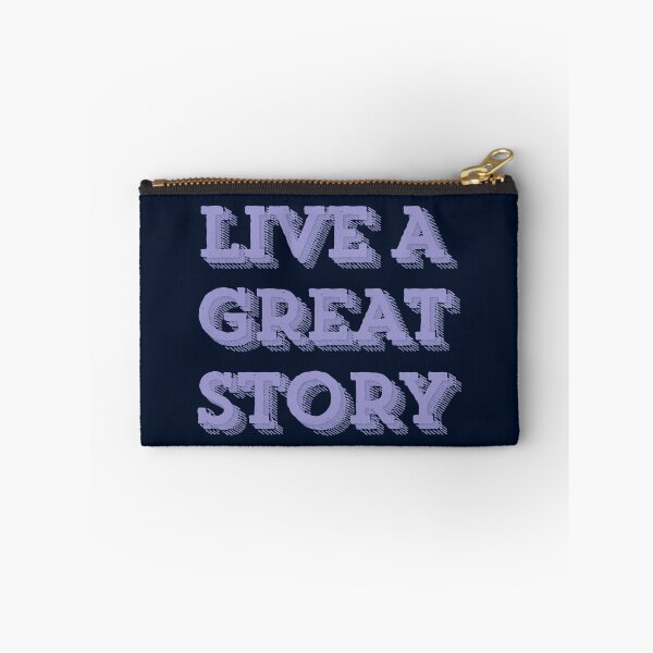 Item preview, Live A Great Story - Purple designed and sold by madtoyman.