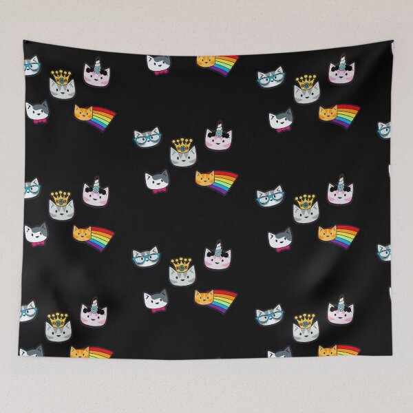 Item preview, Small Cats Sticker designed and sold by designolo.