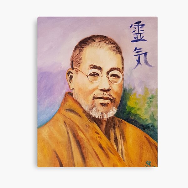 Item preview, Portrait of Mikao Usui, Reiki Master designed and sold by Artistinrome.