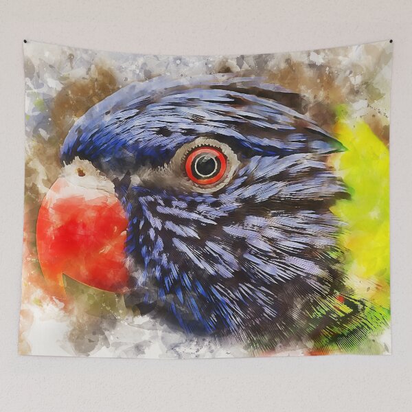 Item preview, Colorful Parrot designed and sold by AM FineArtPrints.